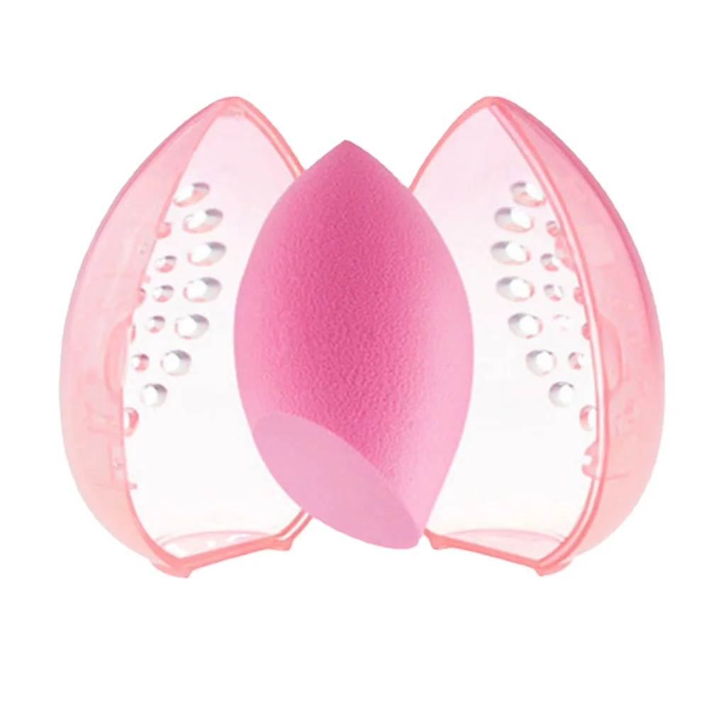 Beauty Makeup Box Set - Cosmetic Sponge Storage Box Makeup Powder