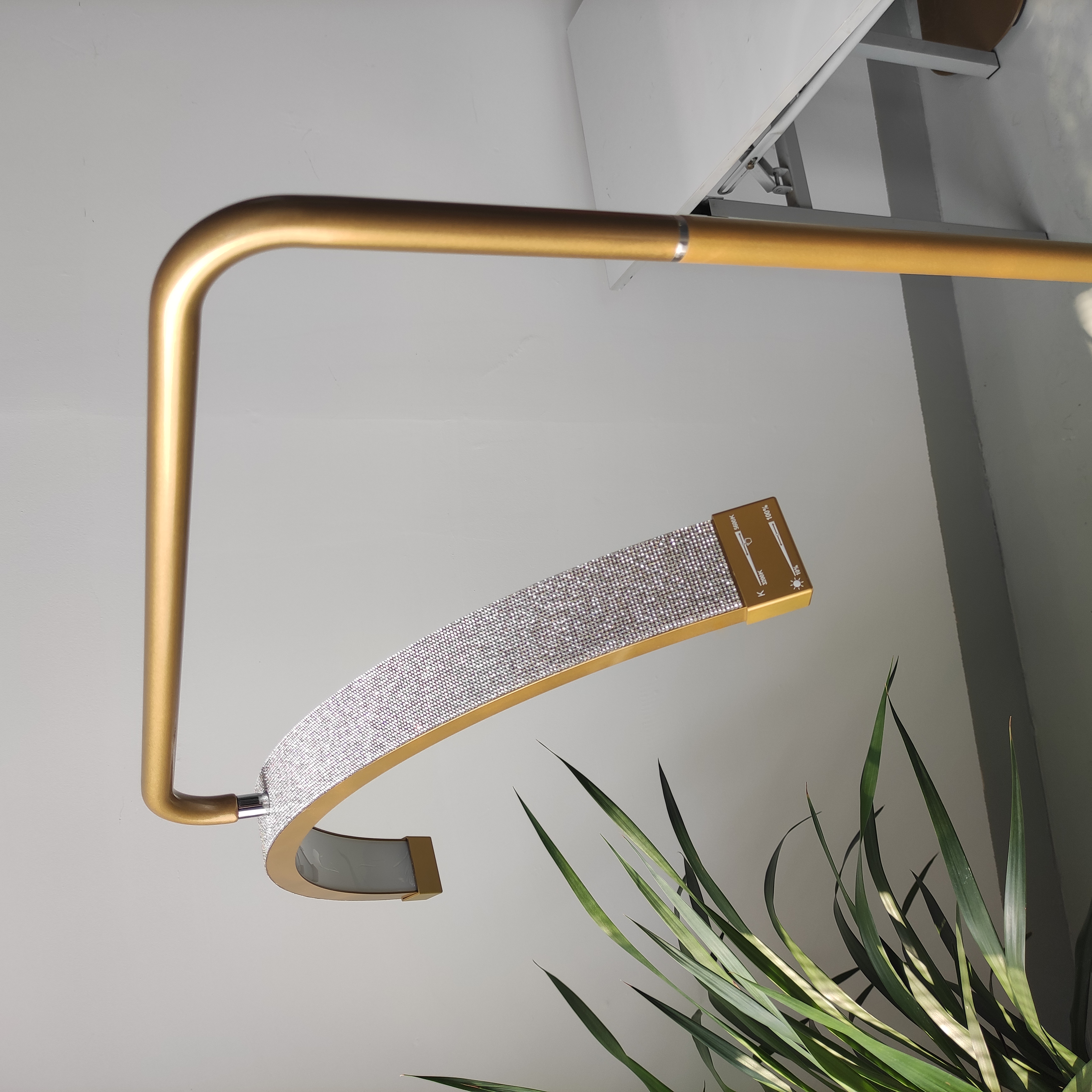 Beauty Makeup Video - Fosoto Golden Photography Lamp LED Half-Moon