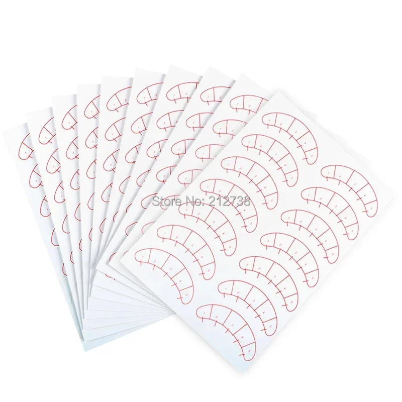 140PCS Eyelash under Eye Pads  - Beauty Makeup Tips incelemesi ve fiyatı