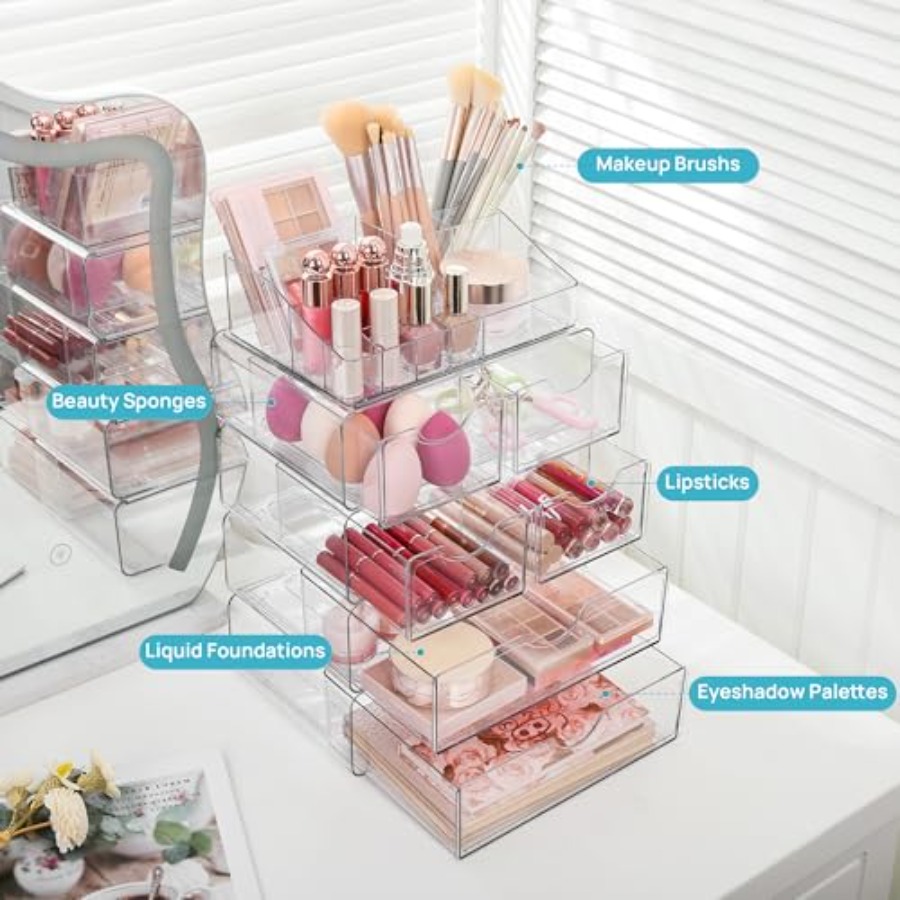 5 Tier Clear Makeup Organizer  - Beauty Makeup Organizer incelemesi ve fiyatı