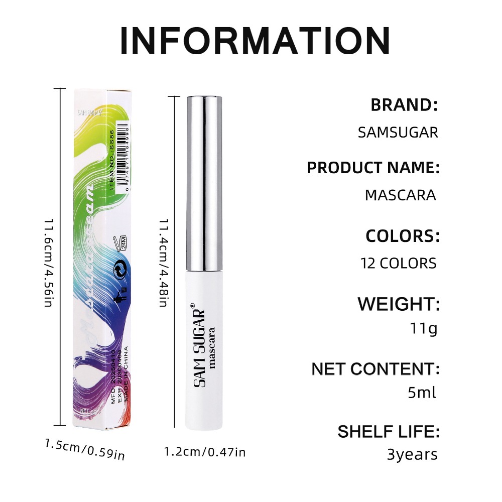 Colorful Mascara Waterproof Sm - Beauty Makeup Store incelemesi ve fiyatı