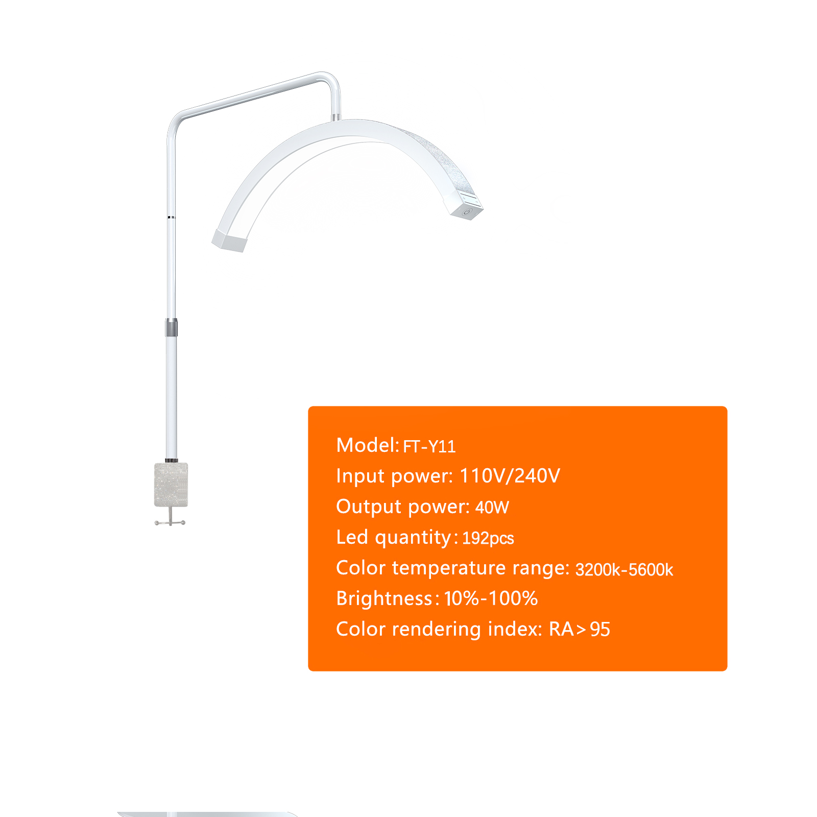 Fusitu FT-Y11 40W Desktop LED  - Beauty Makeup Video incelemesi ve fiyatı