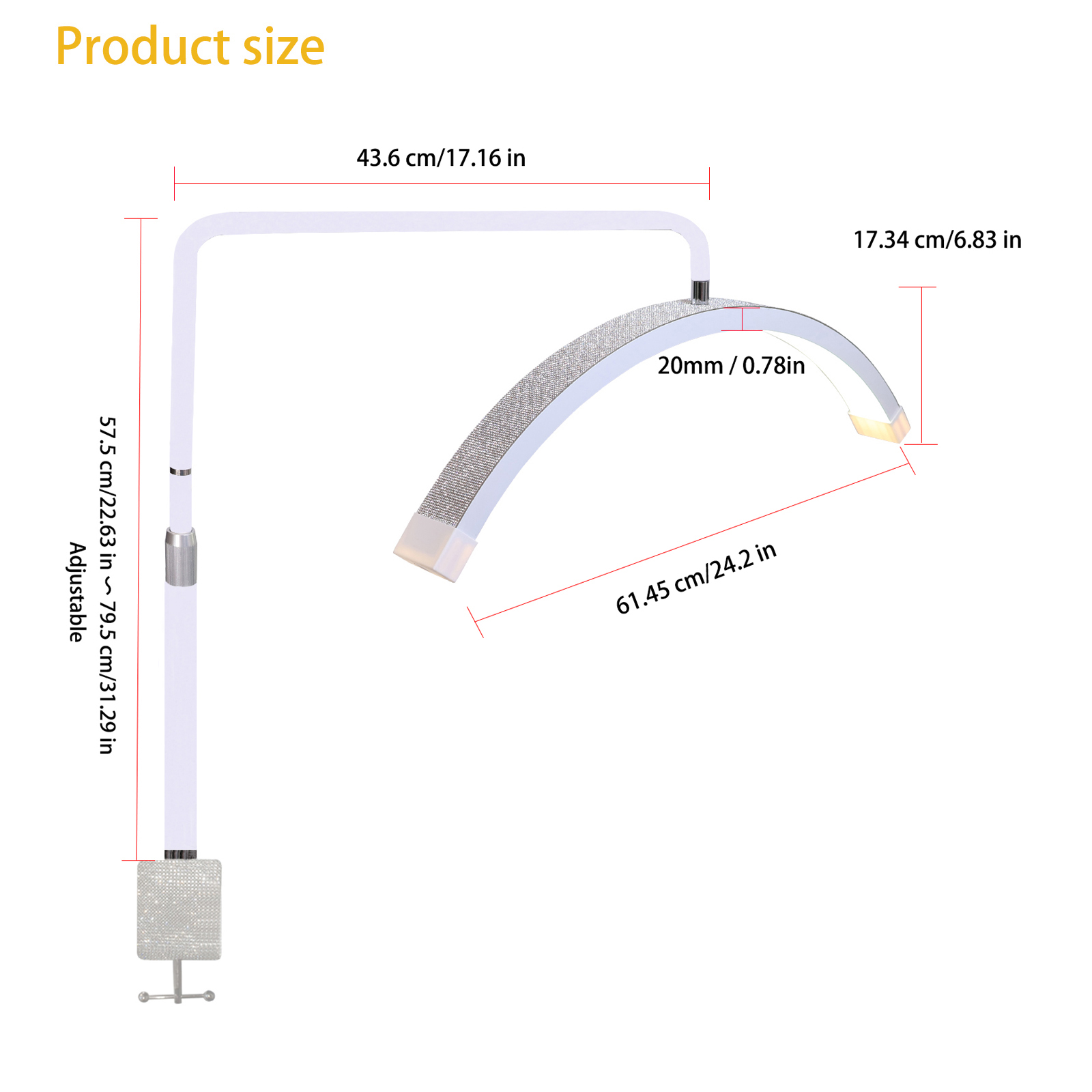 Fusitu FT-Y11 40W Desktop LED  - Beauty Makeup Video incelemesi ve fiyatı