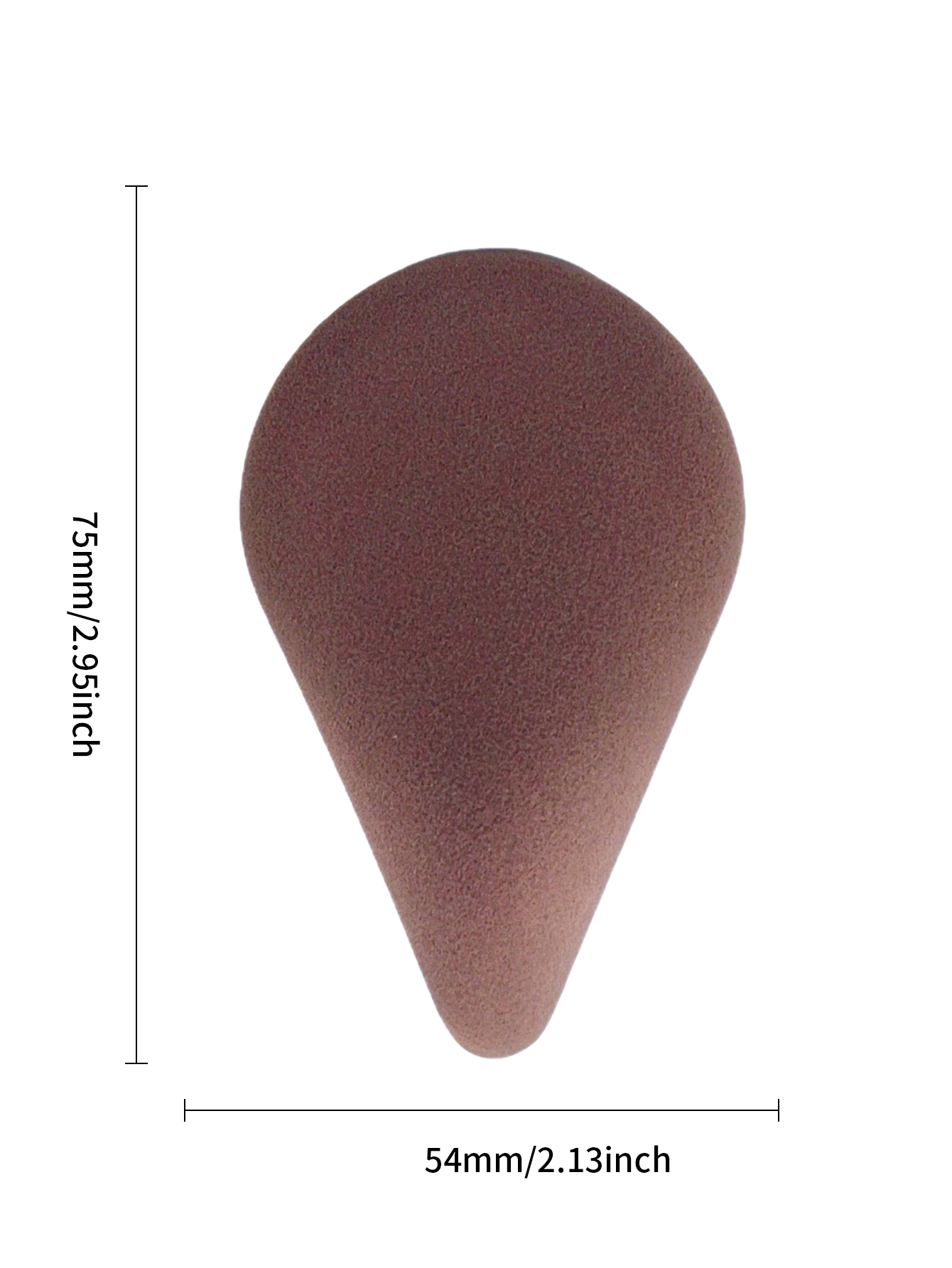 1/3/4pcs Brown  Makeup Sponge  - Beauty Makeup Tools Use incelemesi ve fiyatı