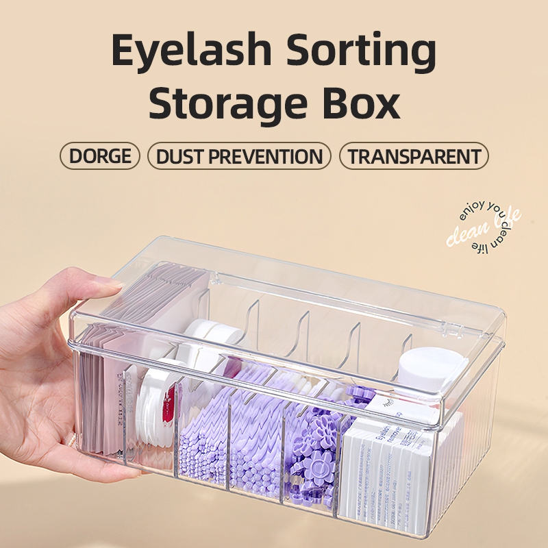 Transparent Eyelash Beauty Org - Beauty Makeup Organizer incelemesi ve fiyatı