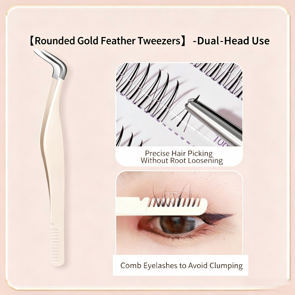 Angled Tip Feather Lash Tweeze - Beauty Makeup Tips incelemesi ve fiyatı