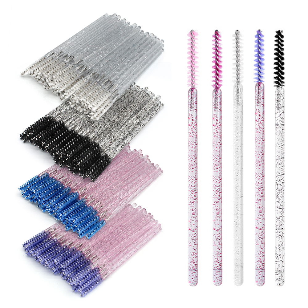 50pcs Eyelash Makeup Spoolie C - Beauty Makeup Vanity incelemesi ve fiyatı