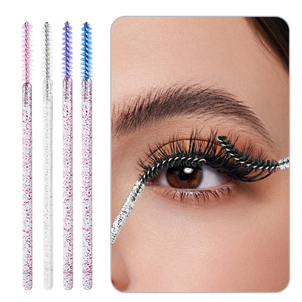50pcs Eyelash Makeup Spoolie C - Beauty Makeup Vanity incelemesi ve fiyatı