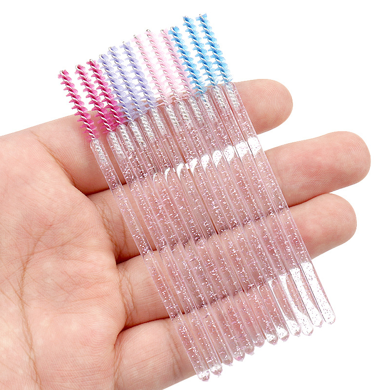 50pcs Eyelash Makeup Spoolie C - Beauty Makeup Vanity incelemesi ve fiyatı