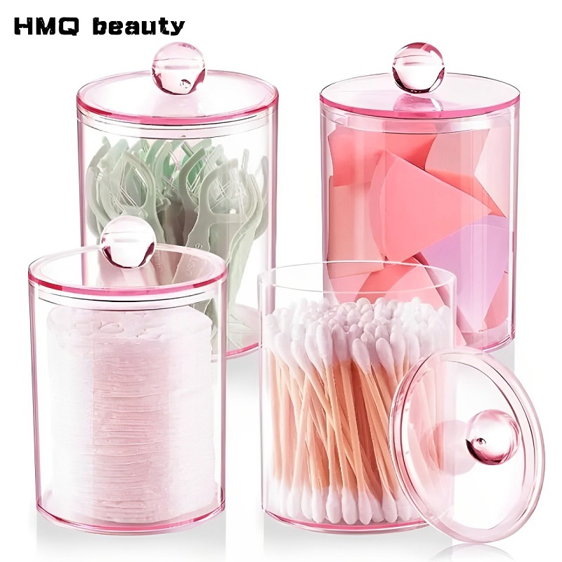Transparent Cotton Swab Storag - Beauty Makeup Organizer incelemesi ve fiyatı