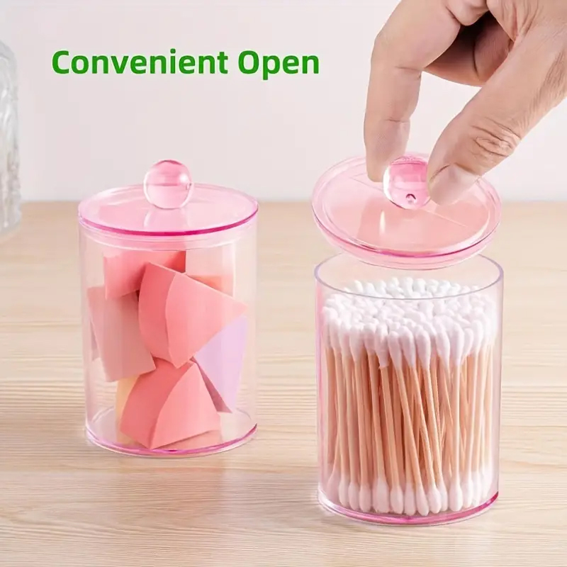 Transparent Cotton Swab Storag - Beauty Makeup Organizer incelemesi ve fiyatı