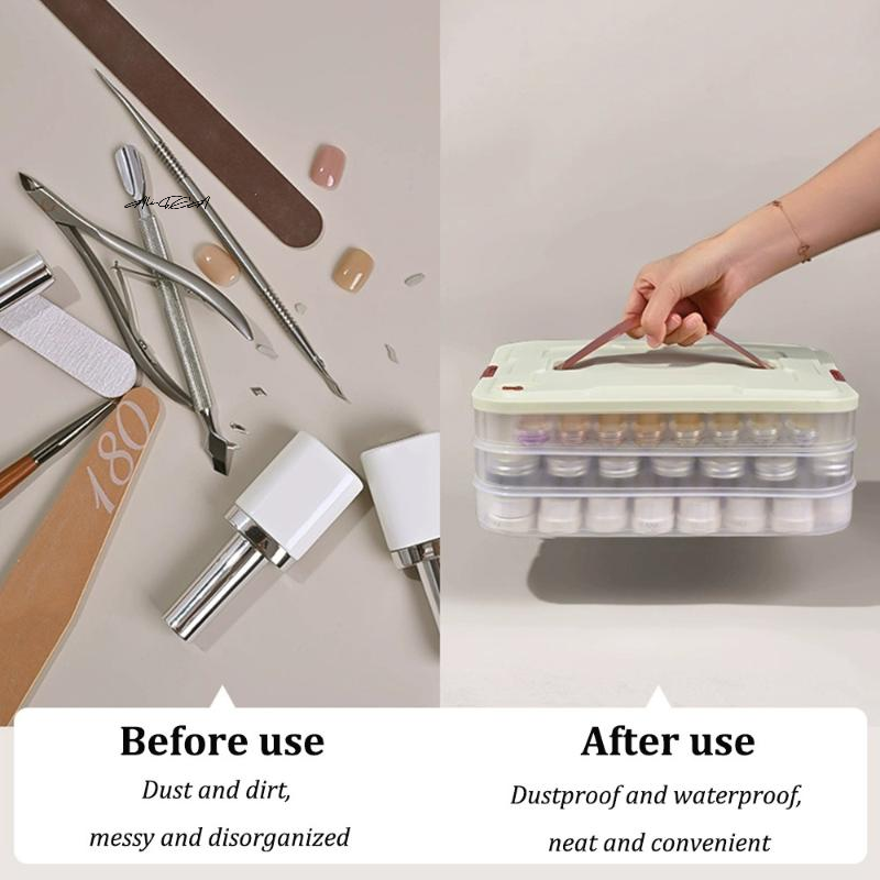 PVC Nail Polish Organizer UV G - Beauty Makeup Organizer incelemesi ve fiyatı