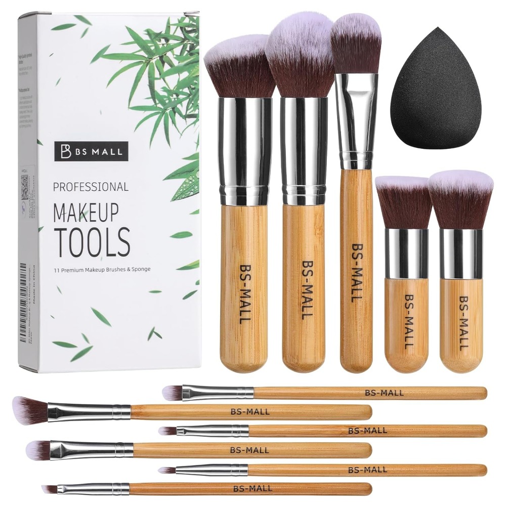 BS-MALL Makeup Brush Set 11Pcs - Beauty Makeup Vanity incelemesi ve fiyatı