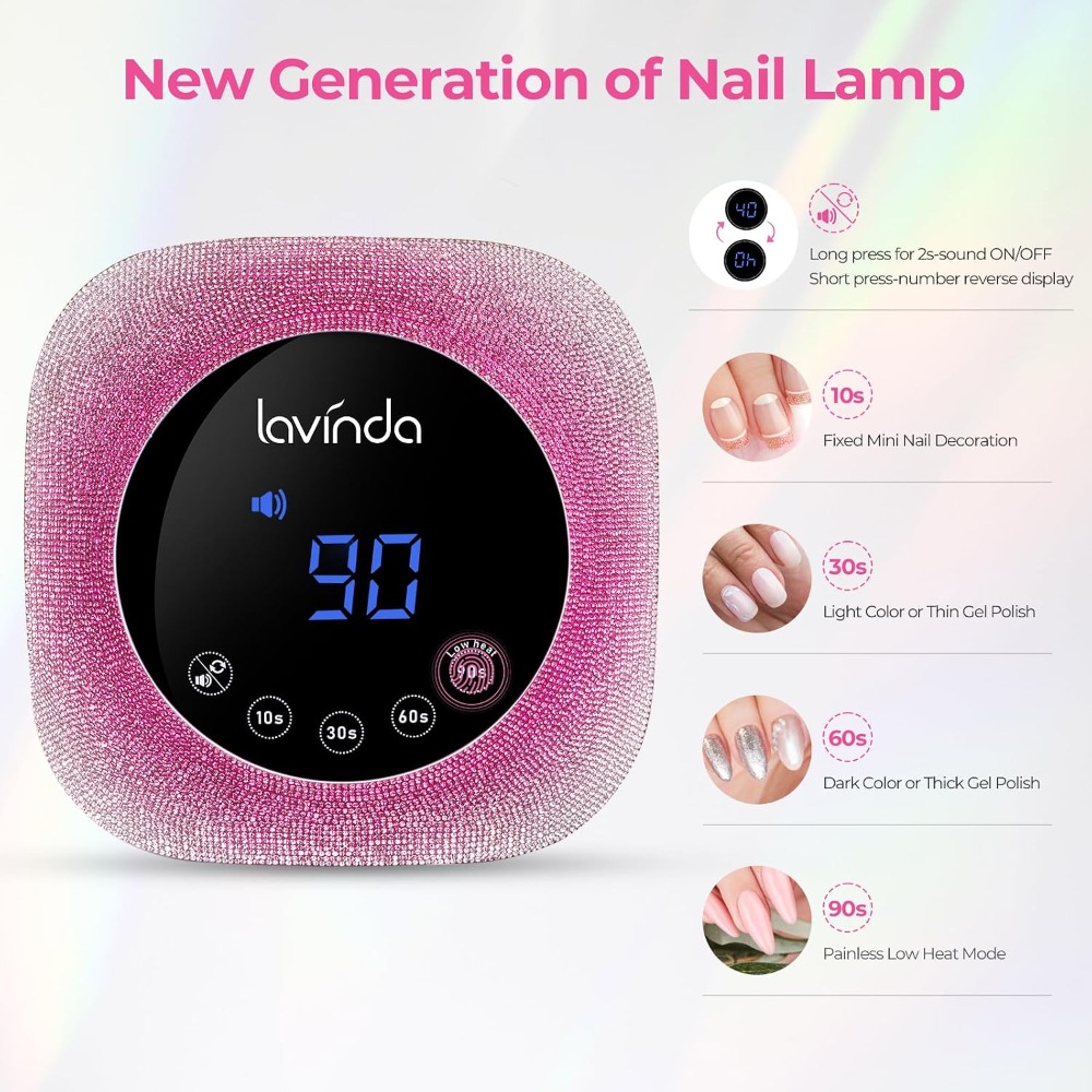 54W UV LED Nail Lamp with Dual - Gel Nail Polish incelemesi ve fiyatı