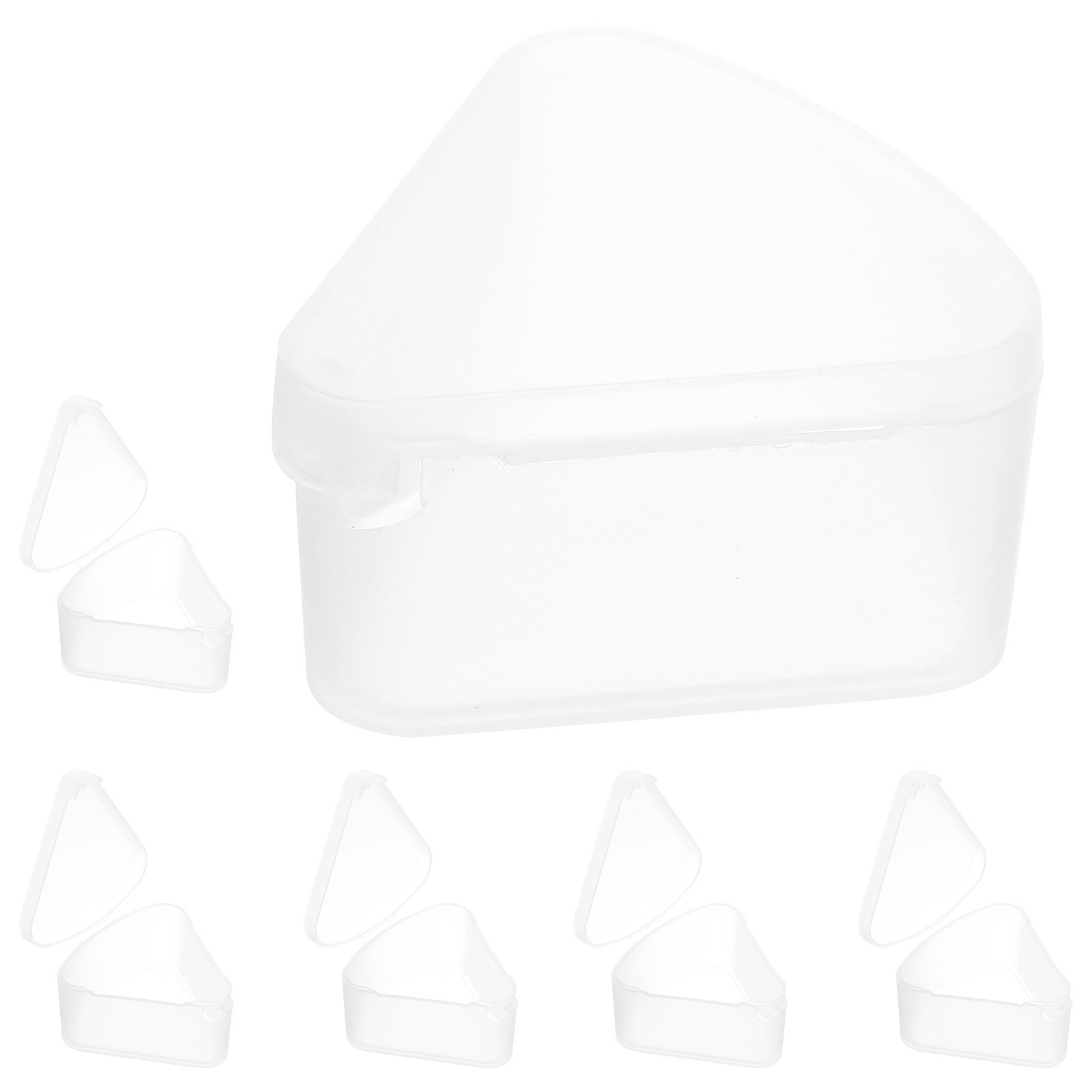 6Pcs Triangle Powder Puff Case - Beauty Makeup Organizer incelemesi ve fiyatı