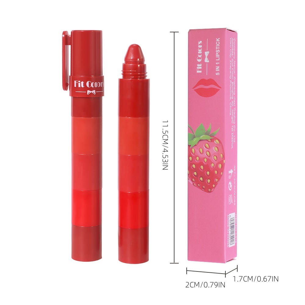 5 in 1 Lip Makeup Set Fruit Sc - Beauty Makeup Store incelemesi ve fiyatı
