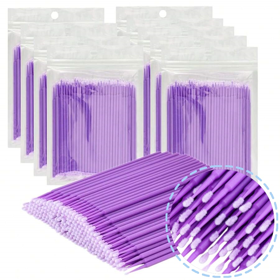 100pcs Micro Eyelash Applicato - Beauty Makeup Vanity incelemesi ve fiyatı