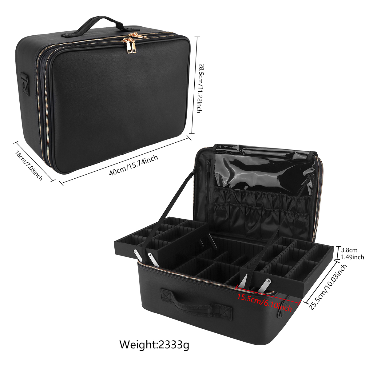 Women Travel Cosmetic Case Org - Beauty Makeup Box Set incelemesi ve fiyatı