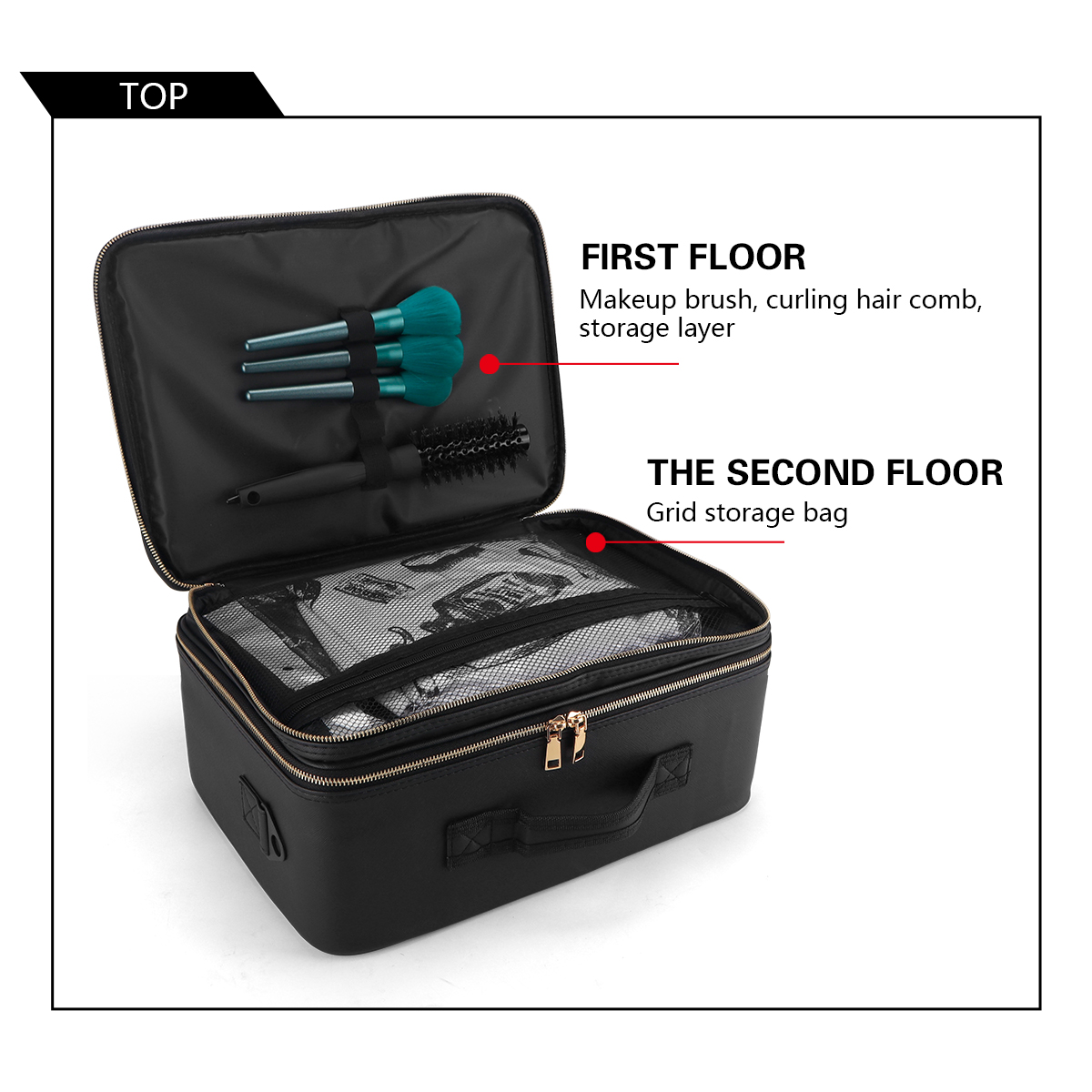 Women Travel Cosmetic Case Org - Beauty Makeup Box Set incelemesi ve fiyatı