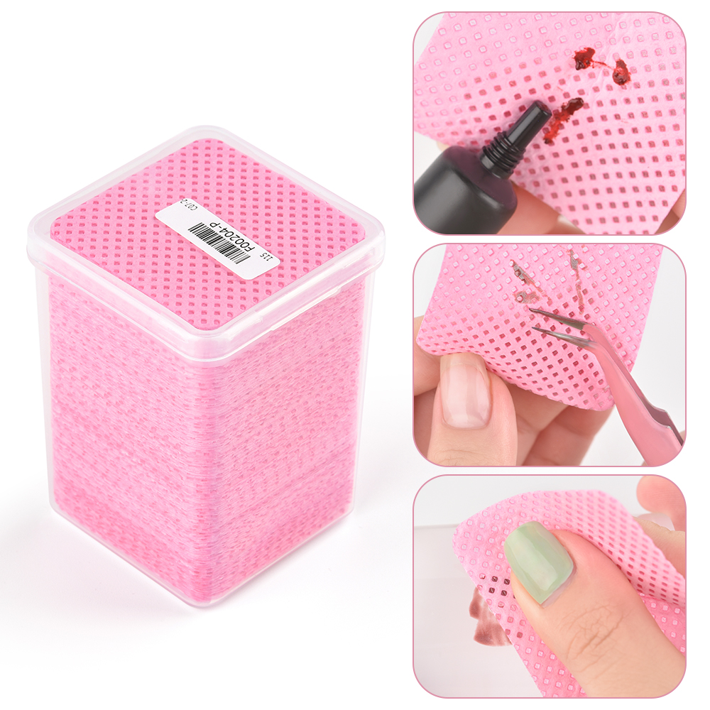 175/200Pcs Pink Lint-Free Nail - Gel Nail Polish incelemesi ve fiyatı