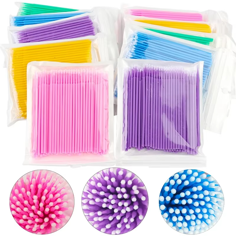 100Pcs Eyelash Cleaning Brush  - Beauty Makeup Vanity incelemesi ve fiyatı