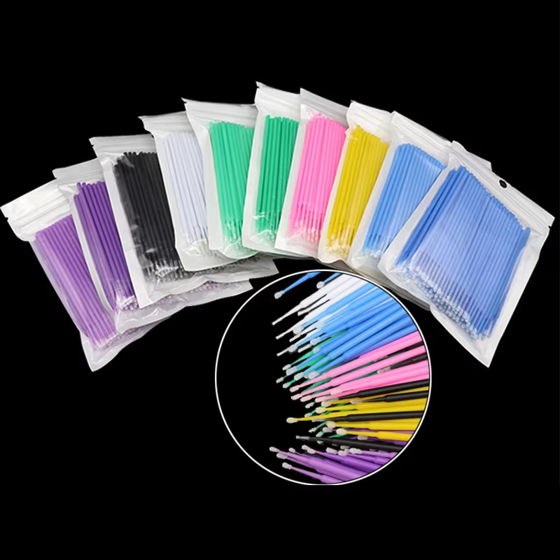 100Pcs Eyelash Cleaning Brush  - Beauty Makeup Vanity incelemesi ve fiyatı