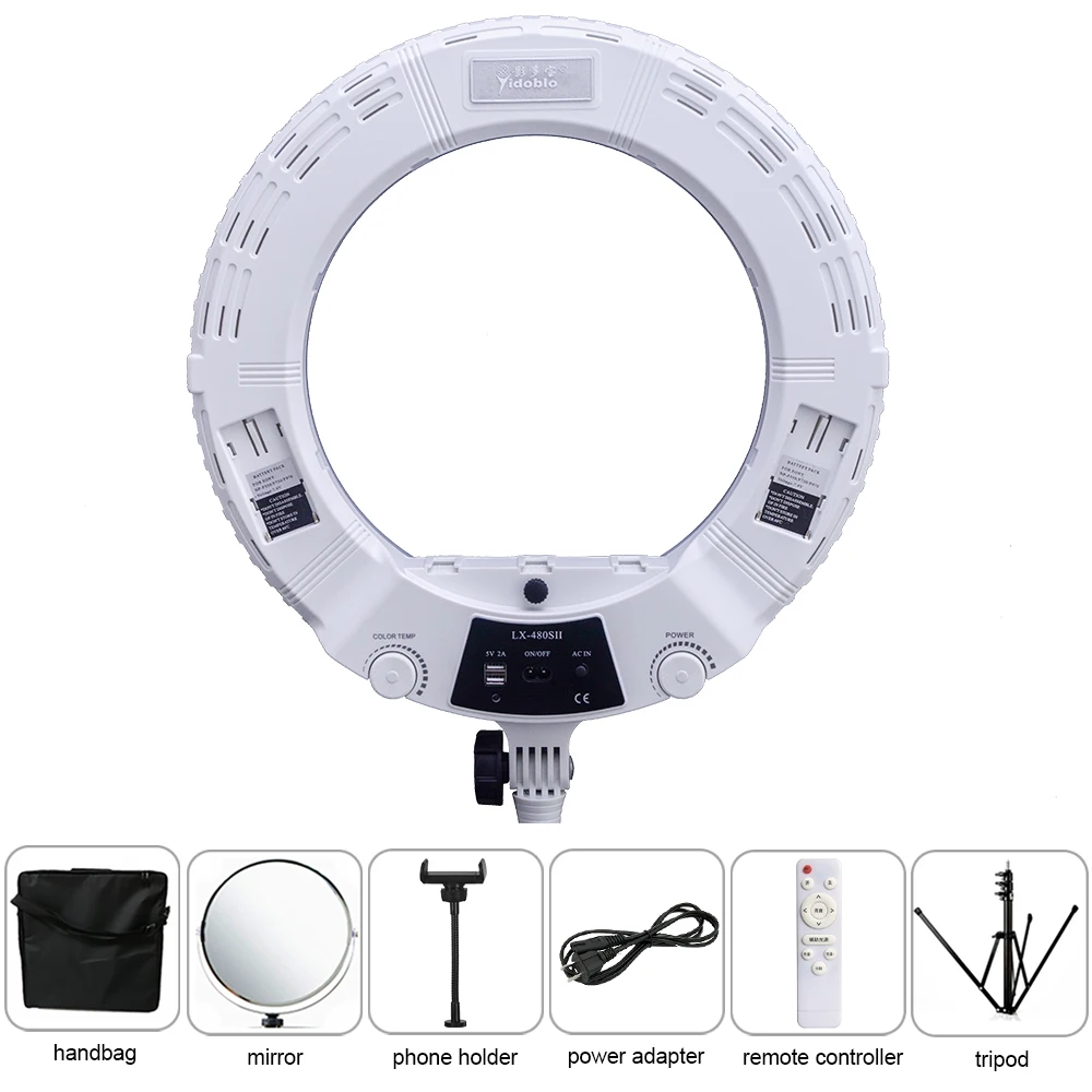 Yidoblo Warm Cold Light LX-480 - Beauty Makeup Video incelemesi ve fiyatı