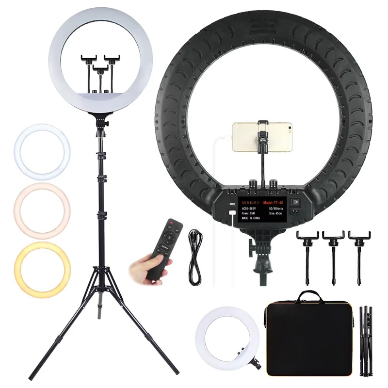 18 Inch Ring Light with Tripod - Beauty Makeup Video incelemesi ve fiyatı