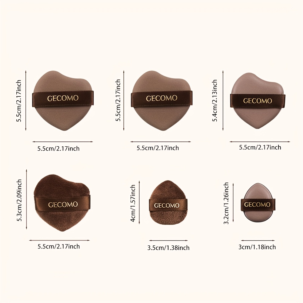 6PCS Makeup Beauty Sponge Foun - Beauty Makeup Tools Use incelemesi ve fiyatı