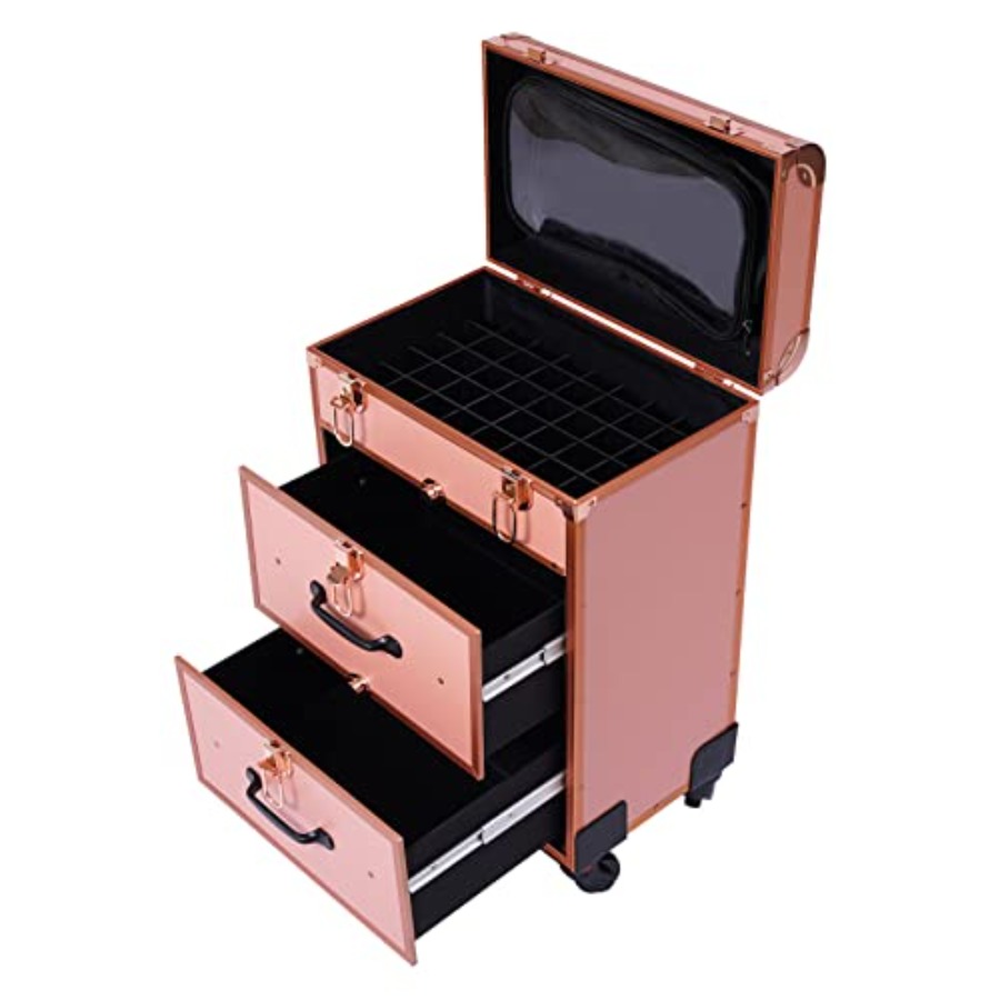 3-Tier Aluminum Rolling Makeup - Beauty Makeup Organizer incelemesi ve fiyatı