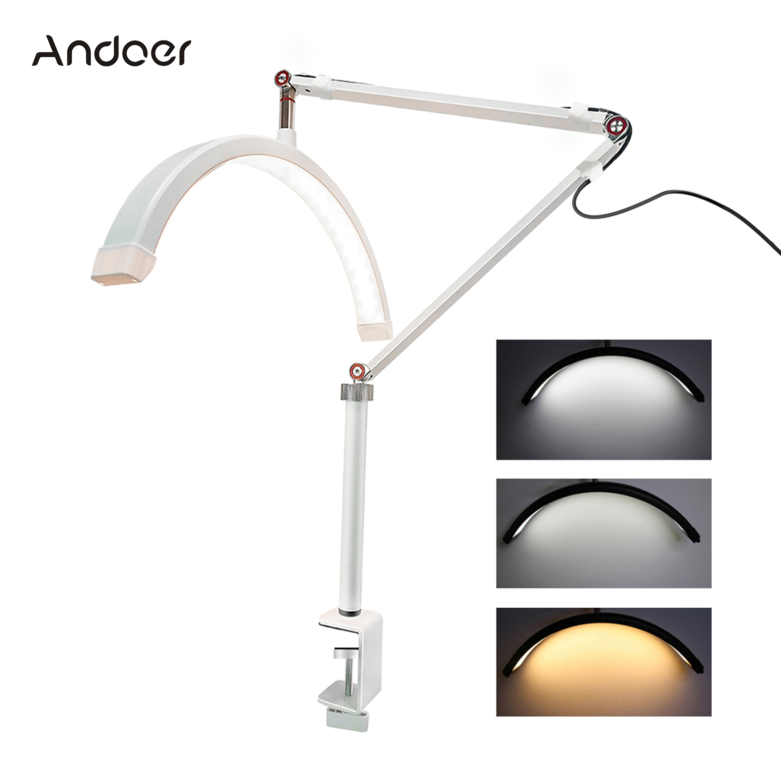Andoer HD-M3X LED Video Light  - Beauty Makeup Video incelemesi ve fiyatı