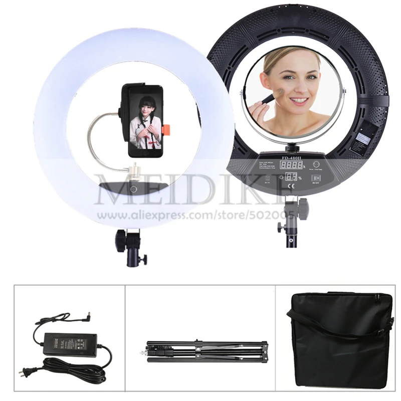 LED Ring Lamp FD-480II Beauty  - Beauty Makeup Video incelemesi ve fiyatı