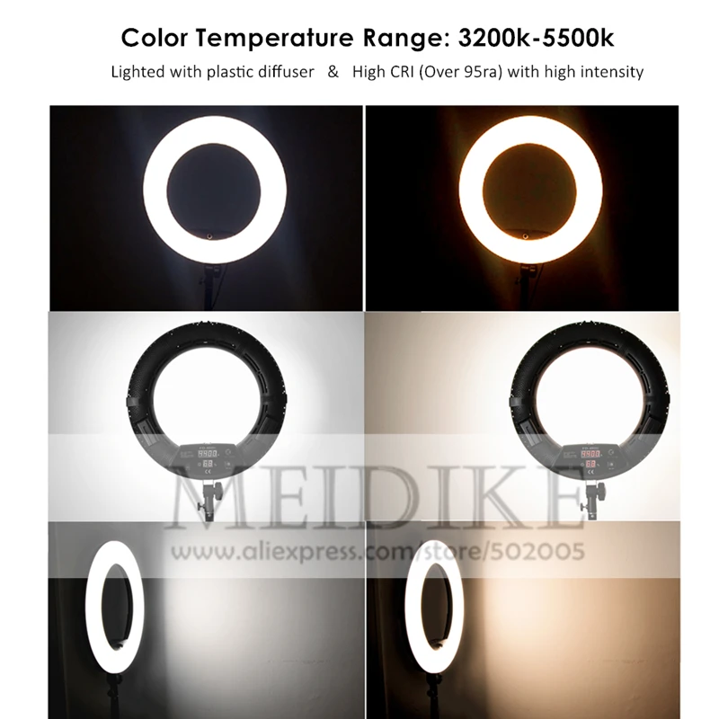 LED Ring Lamp FD-480II Beauty  - Beauty Makeup Video incelemesi ve fiyatı