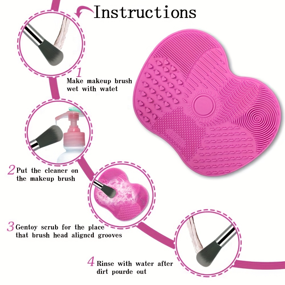 1Pc Silicone Apple-Shaped Make - Beauty Makeup Vanity incelemesi ve fiyatı