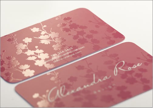 Custom Spot UV Business Cards  - Beauty Makeup Edit incelemesi ve fiyatı