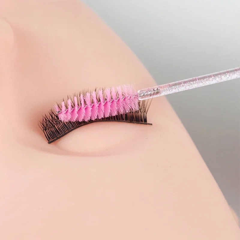 100pcs Disposable Eyelash Brus - Beauty Makeup Vanity incelemesi ve fiyatı