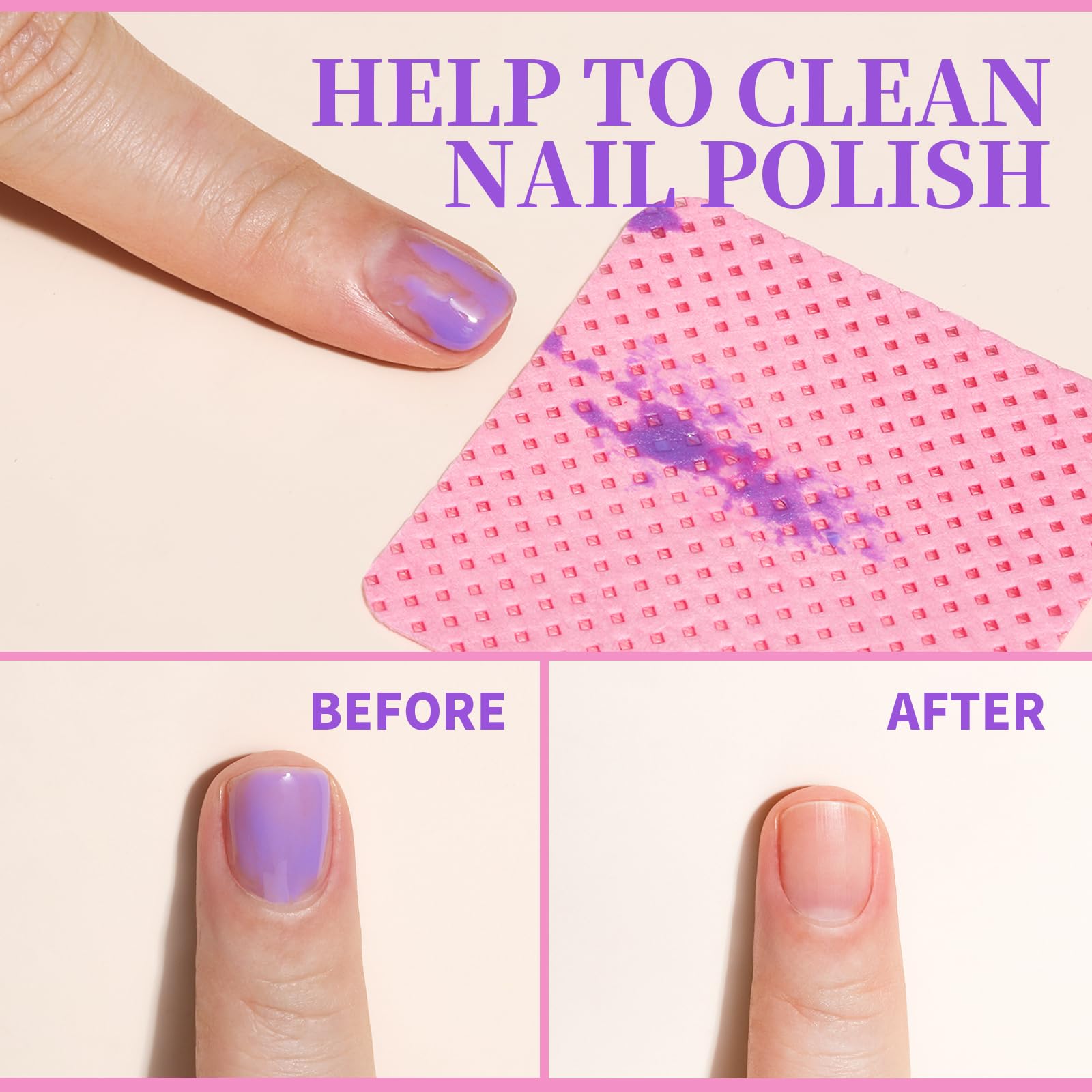 200Pcs Lint Free Nail Cleaning - Gel Nail Polish incelemesi ve fiyatı