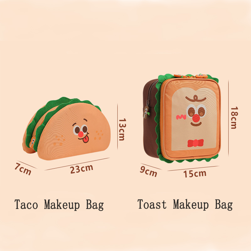 Taco and Toast-Shaped Makeup B - Beauty Makeup Store incelemesi ve fiyatı