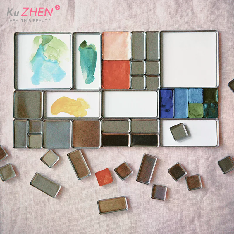 1/5/10pc Watercolor Box Packag - Beauty Makeup Box Set incelemesi ve fiyatı