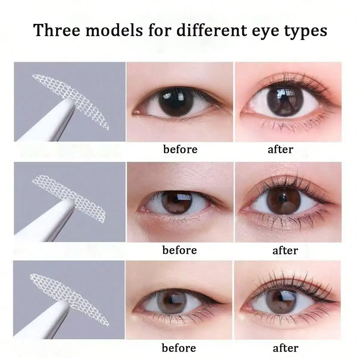 200pcs/Set Lace Eyelid Sticker - Beauty Makeup Tools Use incelemesi ve fiyatı
