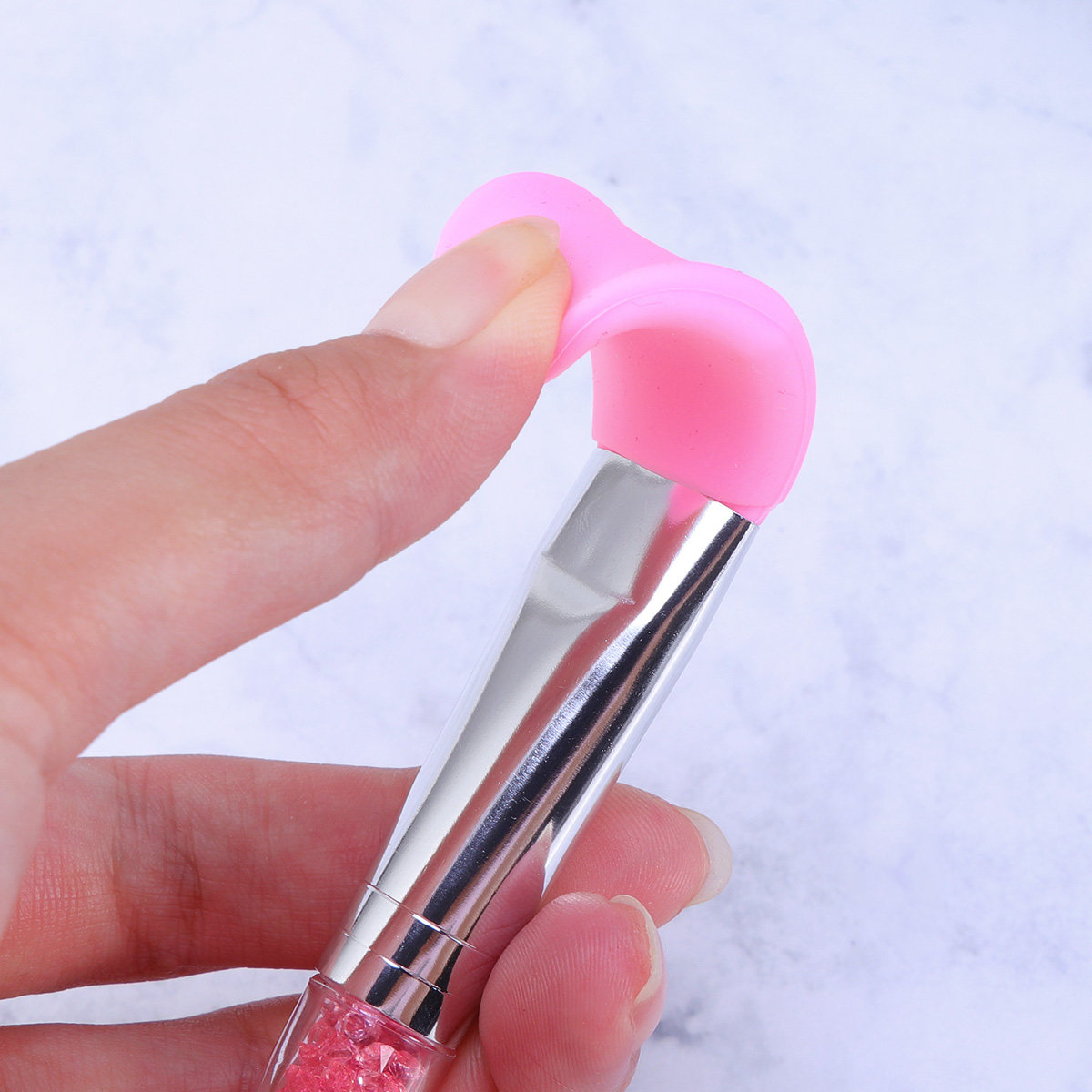 1Pcs Silicone Face Mask Brush  - Beauty Makeup Face incelemesi ve fiyatı