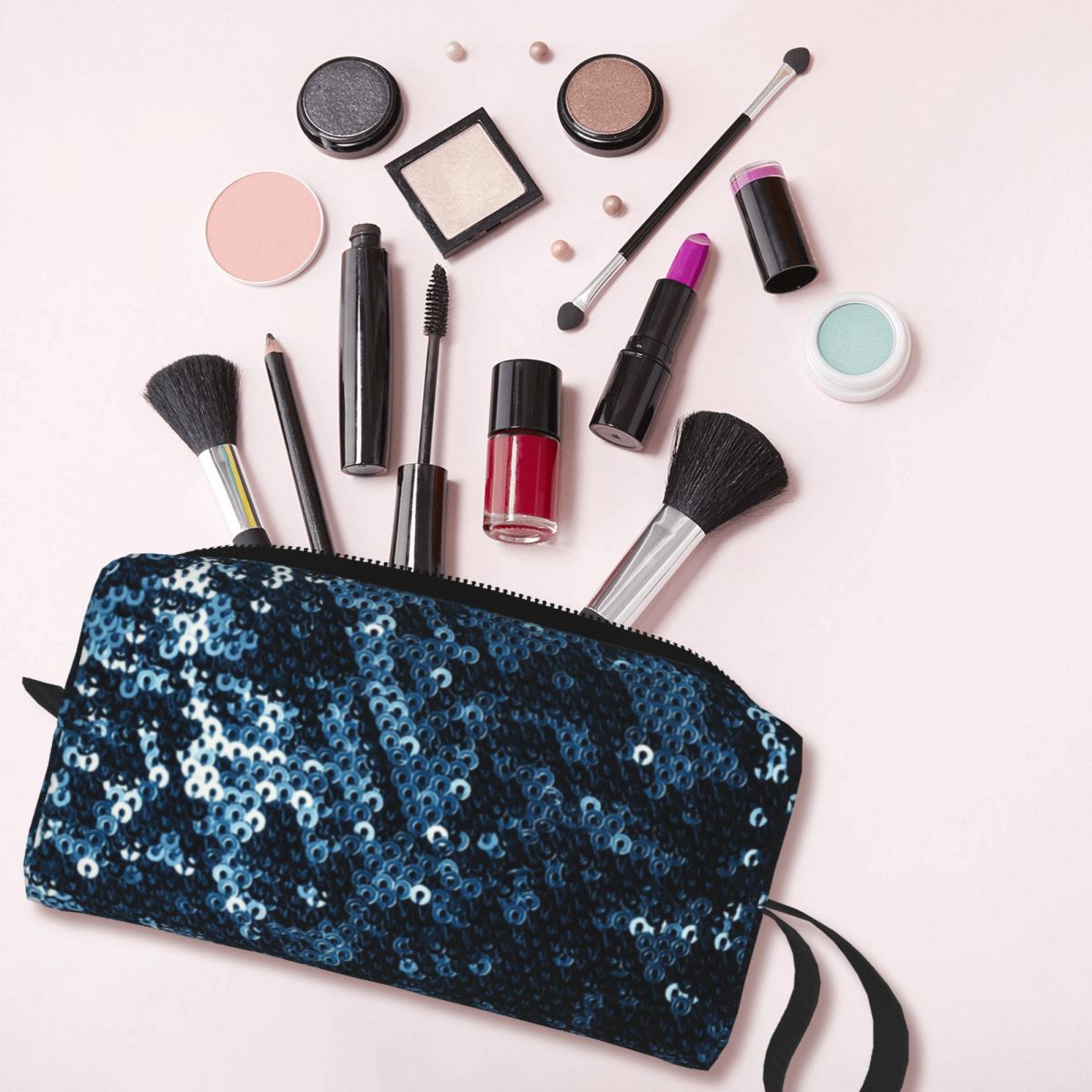 Travel Blue Sequins Glitter Ed - Beauty Makeup Edit incelemesi ve fiyatı