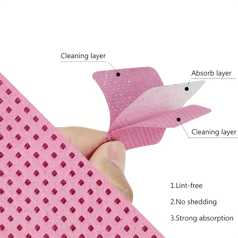 50/100/200pcs Lint-Free Nail W - Gel Nail Polish incelemesi ve fiyatı