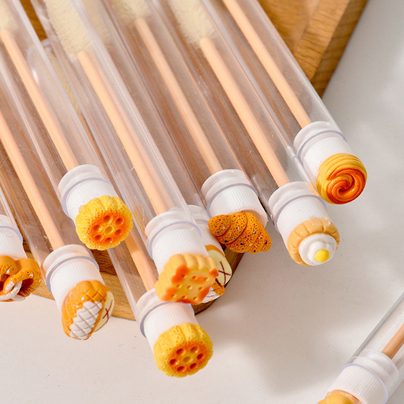 10PCS Eyelash Brush Tube With  - Beauty Makeup Youtube incelemesi ve fiyatı