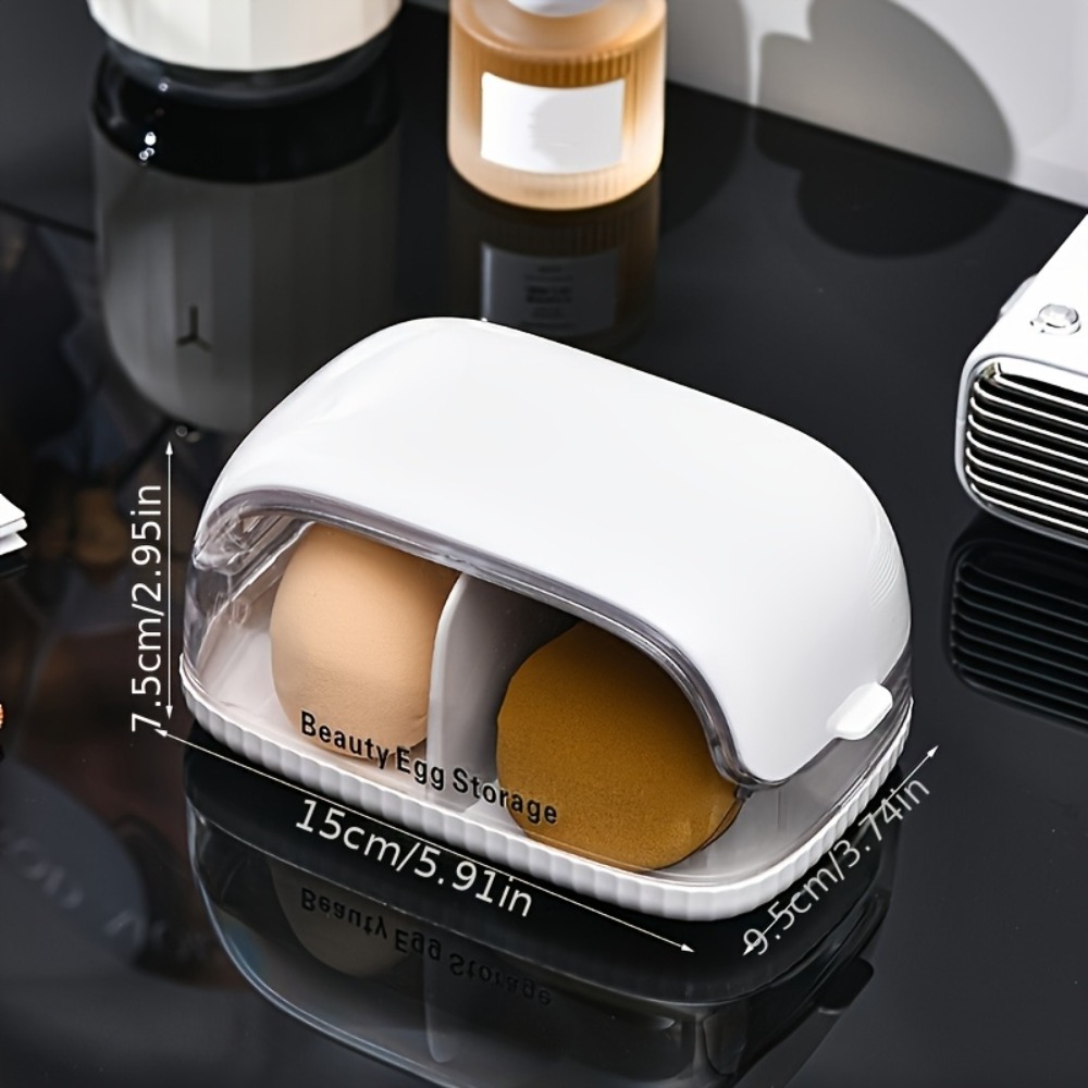 Dual Compartment Beauty Sponge - Beauty Makeup Organizer incelemesi ve fiyatı