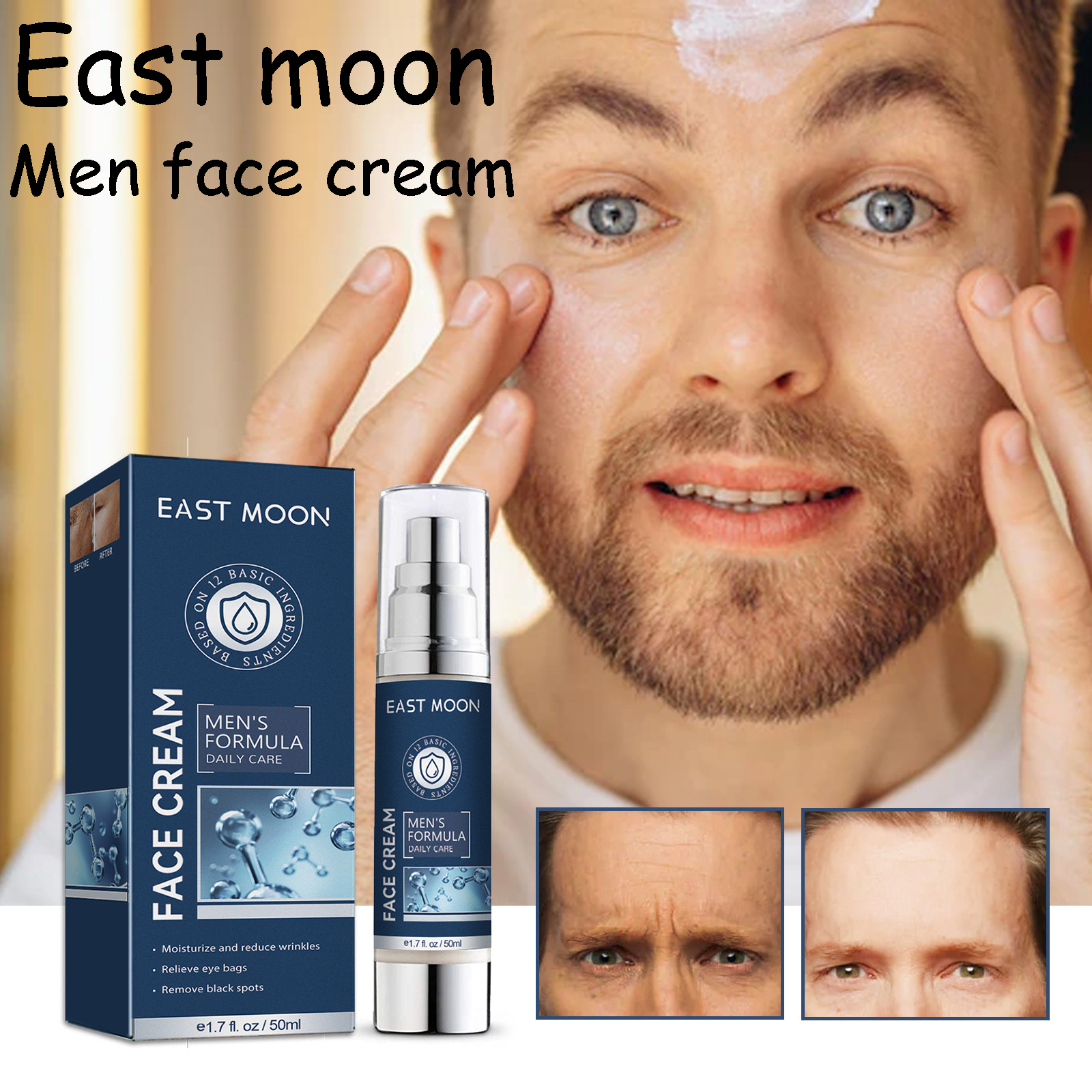 50ml 6 in 1 Men Face Cream Moi - Anti-Aging Face Cream incelemesi ve fiyatı